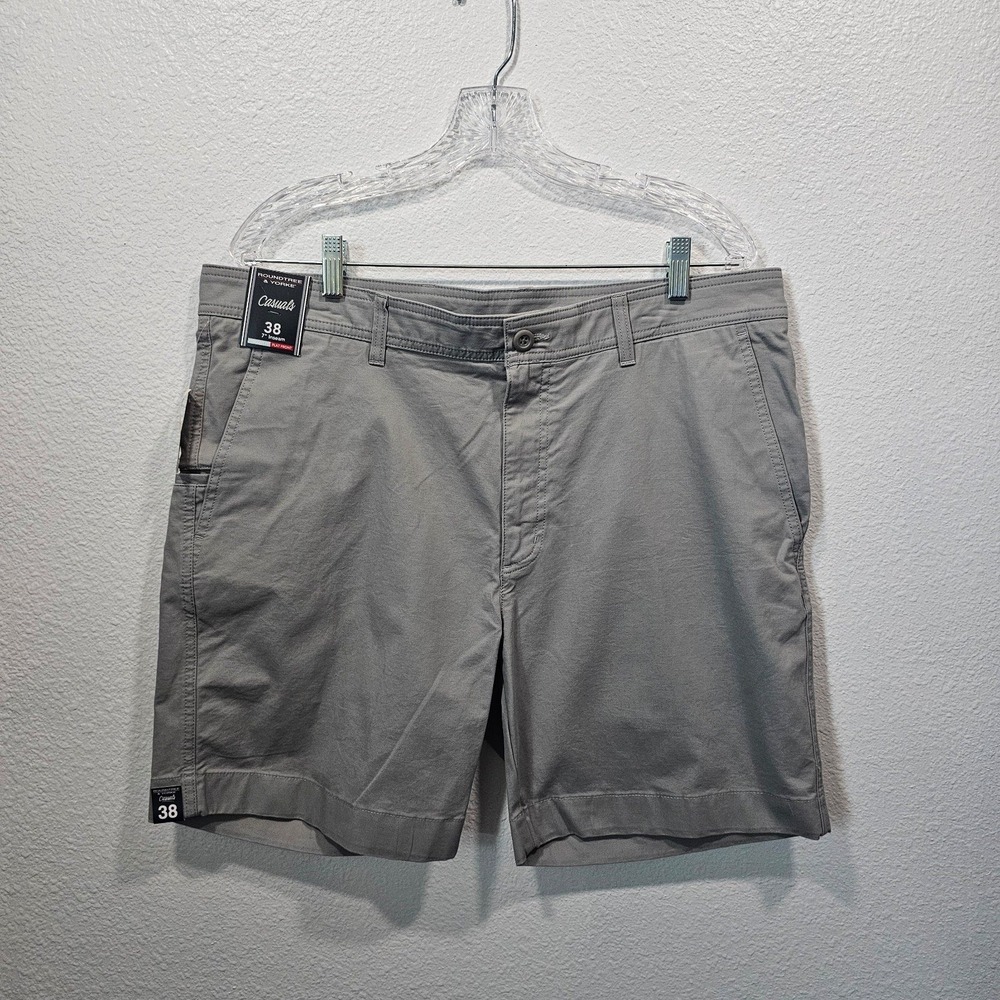 Roundtree & Yorke Men's Shorts Gray Size‎ 38